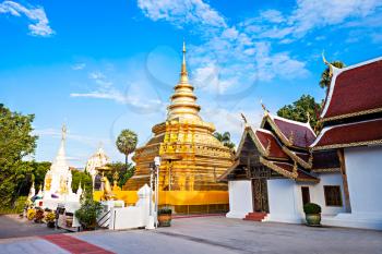 Wat Phra That Si Chom Thong Worawihan is buddhist temple located in Chiang Mai Province, Thailand