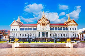 The Grand Palace is a complex of buildings at the heart of Bangkok, Thailand