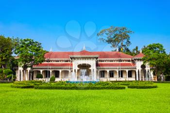 Abhisek Dusit Throne Hall or the Thai Handicraft Museum is a museum within Dusit Palace in Bangkok, Thailand