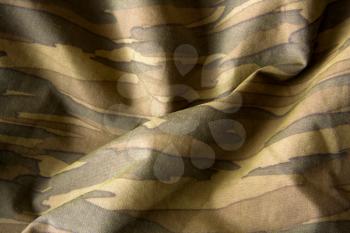 Close-up of camouflage waves. Background or texture