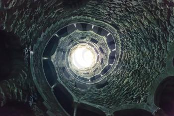 Light in the end of the spiral stairs