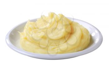 Side dish - Plate of mashed potato 