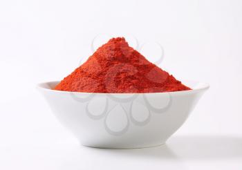 Paprika powder in a bowl
