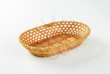 Decorative wicker table basket for bread, sweets or fruits