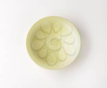 Deep bowl with concentric circles on the inside