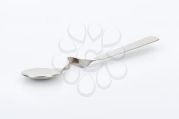 metal spoon with twisted handle