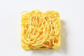 bundle of dried noodles
