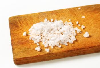 Salt made from evaporated sea water