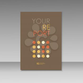 Abstract vector modern flyers brochure.