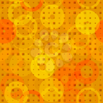 Seamless Background with Abstract Colorful Geometric Pattern. Eps10, Contains Transparencies. Vector