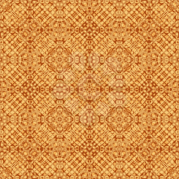 Seamless Background, Abstract Brown and Yellow Pattern. Eps10, Contains Transparencies. Vector