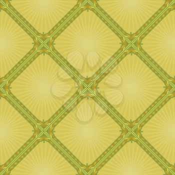 Background, abstract seamless wallpaper design with yellow squares. Vector