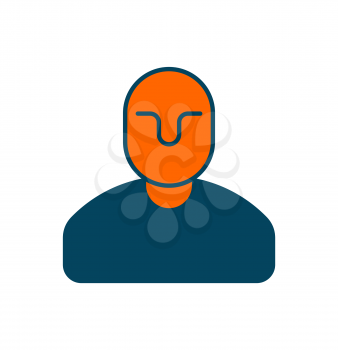 Manager icon. Office man sign. Business concept symbol
