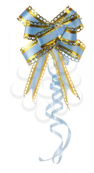 gift bow isolated on white background