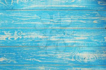 old blue wooden background texture