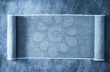 blue jeans texture at table