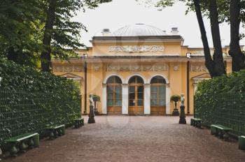 Coffee lodge located on Dvortsovaya Embankment Street St. Petersburg.