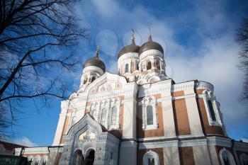  Alexander Nevsky Cathedral in Tallinn. Estonia. Europe
