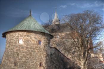 fortress of Akershus - a castle in Oslo, the capital of Norway.