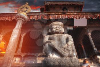 Bhaktapur is an ancient Newar city to the east of the capital of Nepal - the city of Kathmandu