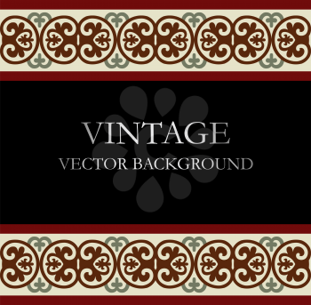 Vintage vector background