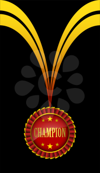 Award Rosette - Ribbon Icon