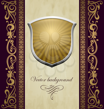 Vintage heraldry emblem