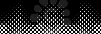 halftone gradients, white and black vector background