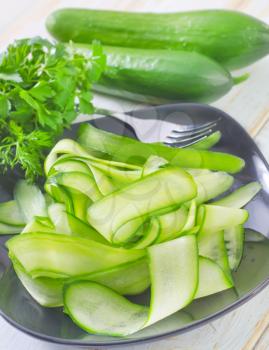 salad with cucumber