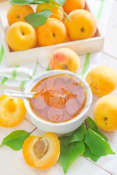 fresh apricots and gam