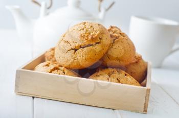 cookies in the wooden box