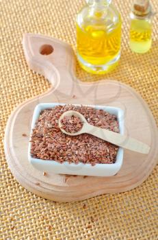 flax seed and oil