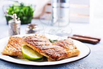 fried fish with salt and spice, fried fish,stock photo
