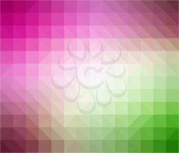 Retro pattern of geometric shapes. Colorful mosaic banner. Geometric Retro triangle background