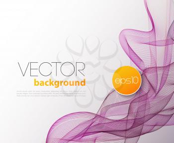 Vector Abstract wave template  background brochure design