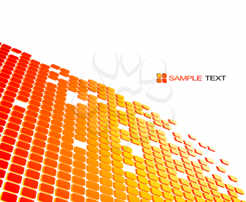 Vector Abstract geometric background. Template brochure design