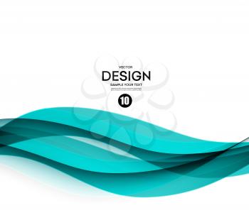 Abstract vector background, blue waved lines for brochure, website, flyer design.  illustration eps10
