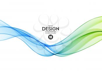Abstract vector background, color flow waved lines for brochure, website, flyer design. Transparent smooth wave