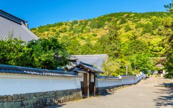 Buddhist temple in Nanzen-ji area - Kyoto, Japan