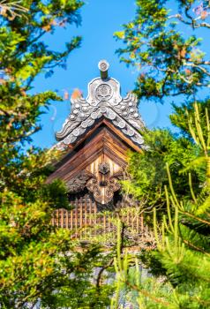 Buddhist temple in Nanzen-ji area - Kyoto, Japan