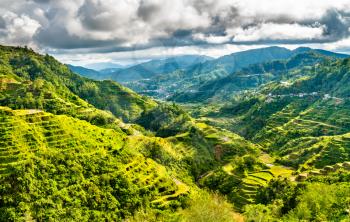 Rice Terraces of Banaue - UNESCO world heritage in Ifugao, the Philippines