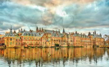 Binnenhof Palace, the Dutch Parliament building in the Hague, the Netherlands