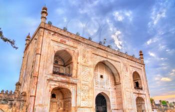 Entrance of Bibi Ka Maqbara Tomb, also known as Mini Taj Mahal. Aurangabad - Maharashtra, India