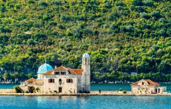 Our Lady of the Rocks Island in the Bay of Kotor - Montenegro, Balkans