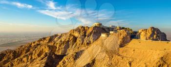 Hotels on top of Jabel Hafeet mountain in UAE