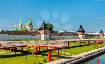 View of the Kremlin in Tula, Russia