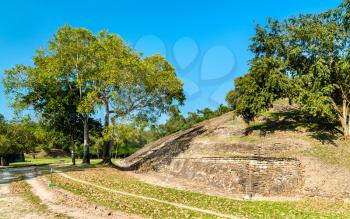 Pyramid at the El Tajin archeological site, UNESCO world heritage in Mexico