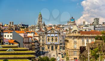 View of the city center of Porto - Portugal