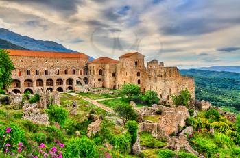 The Despot's Palace at Mystras, UNESCO world heritage in Greece