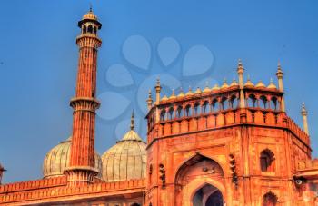 Jama Masjid, the main mosque of Old Delhi, India